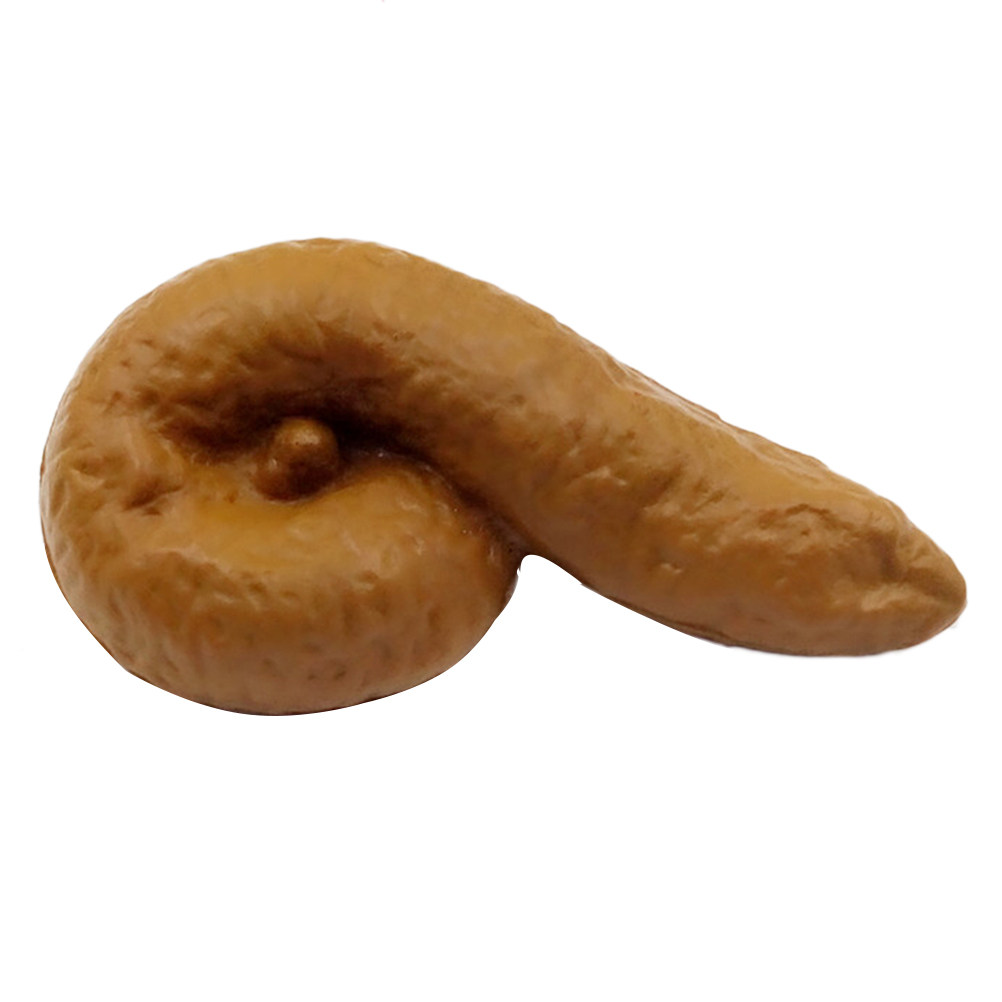 Fake Poop Gag Gift - Realistic Fake Poop Prank Toy Soft