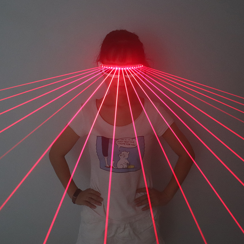 650nm Red Laser Glasses Stage  - огляд і ціна Glow In The Dark Party Glasses