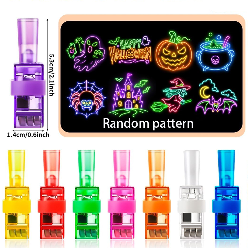 4/40PCS Halloween LED Finger L - огляд і ціна Glow In The Dark Party Glasses