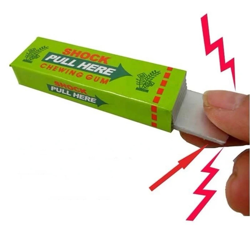 Electric Shock Joke Chewing Gu - огляд і ціна Shock Pen Prank Toy