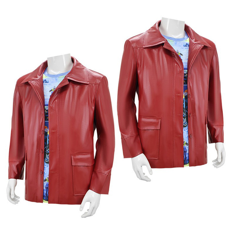 Men Red Leather Jacket Fight C - огляд і ціна Glow In The Dark Party Glasses