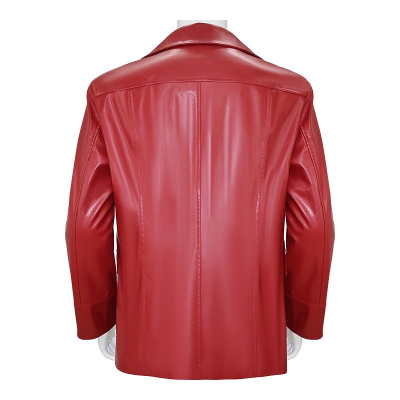 Men Red Leather Jacket Fight C - огляд і ціна Glow In The Dark Party Glasses