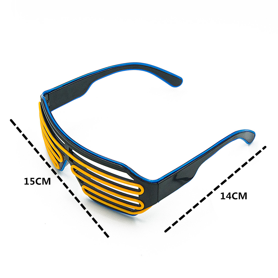 Glowing Glasses LED Gafas Lumi - огляд і ціна Glow In The Dark Party Glasses