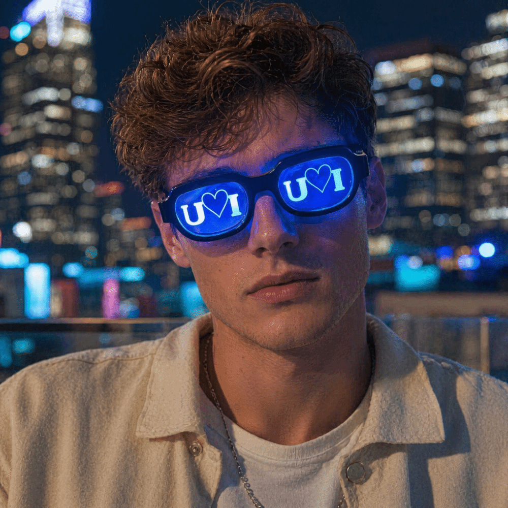 Special Effect LED Glasses Glo - огляд і ціна Glow In The Dark Party Glasses