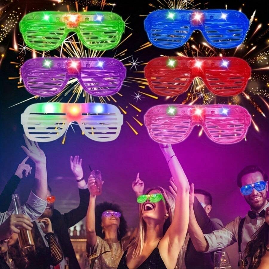 10-50PCS LED Glasses Light Up  - огляд і ціна Glow In The Dark Party Glasses