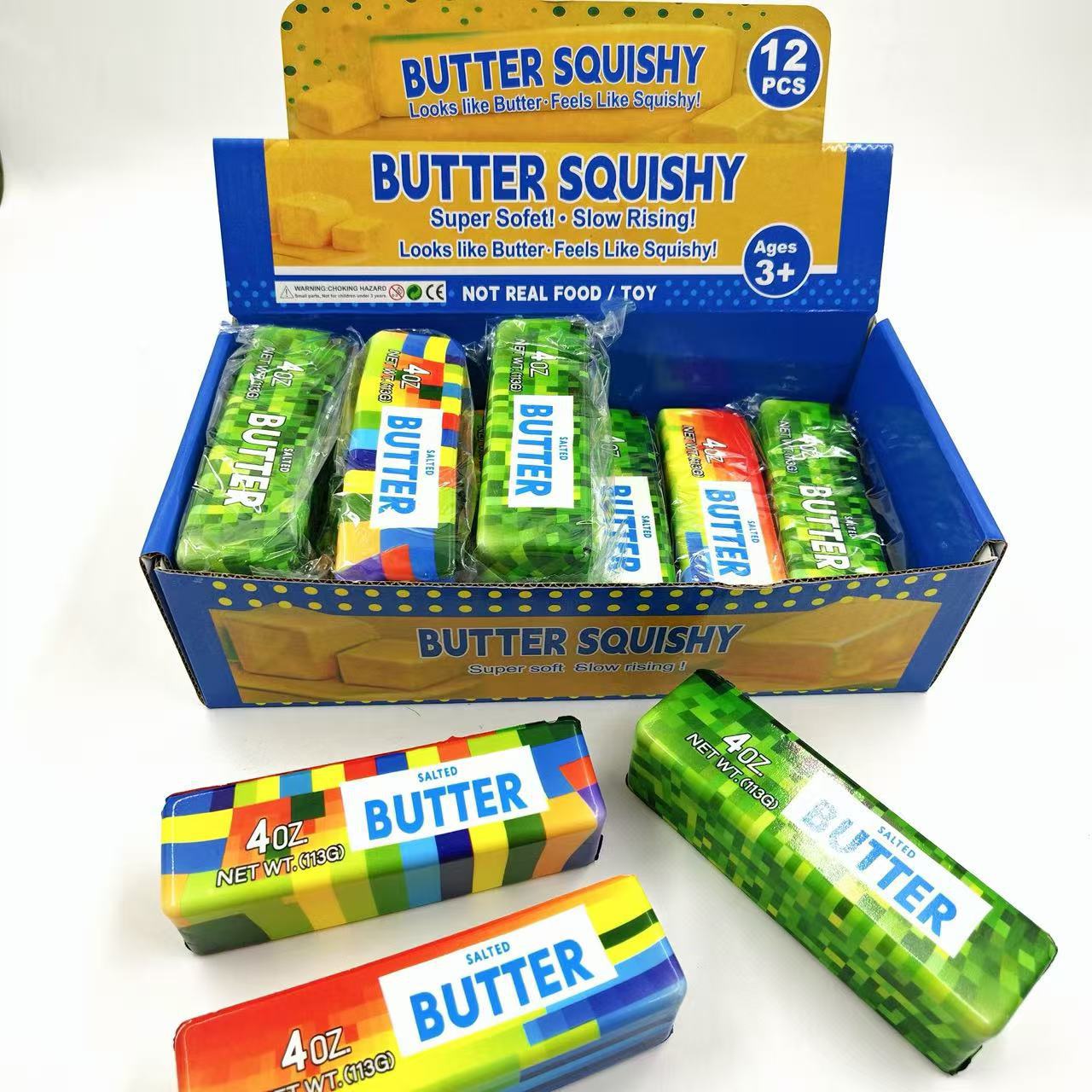 Squishy Elastic Butter Stick F - огляд і ціна Prank Toys