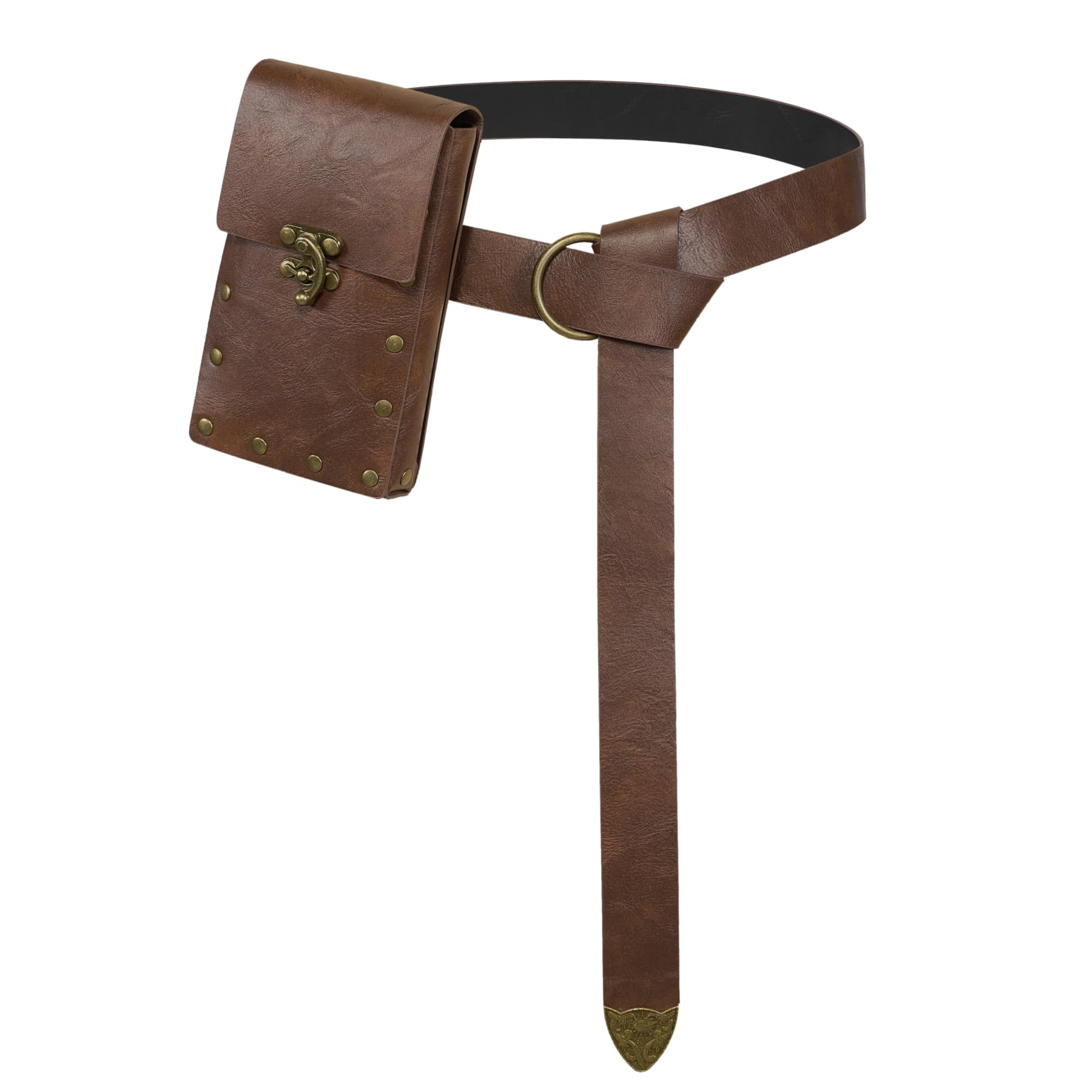 PU Leather Medieval Waist Belt - огляд і ціна Costumes