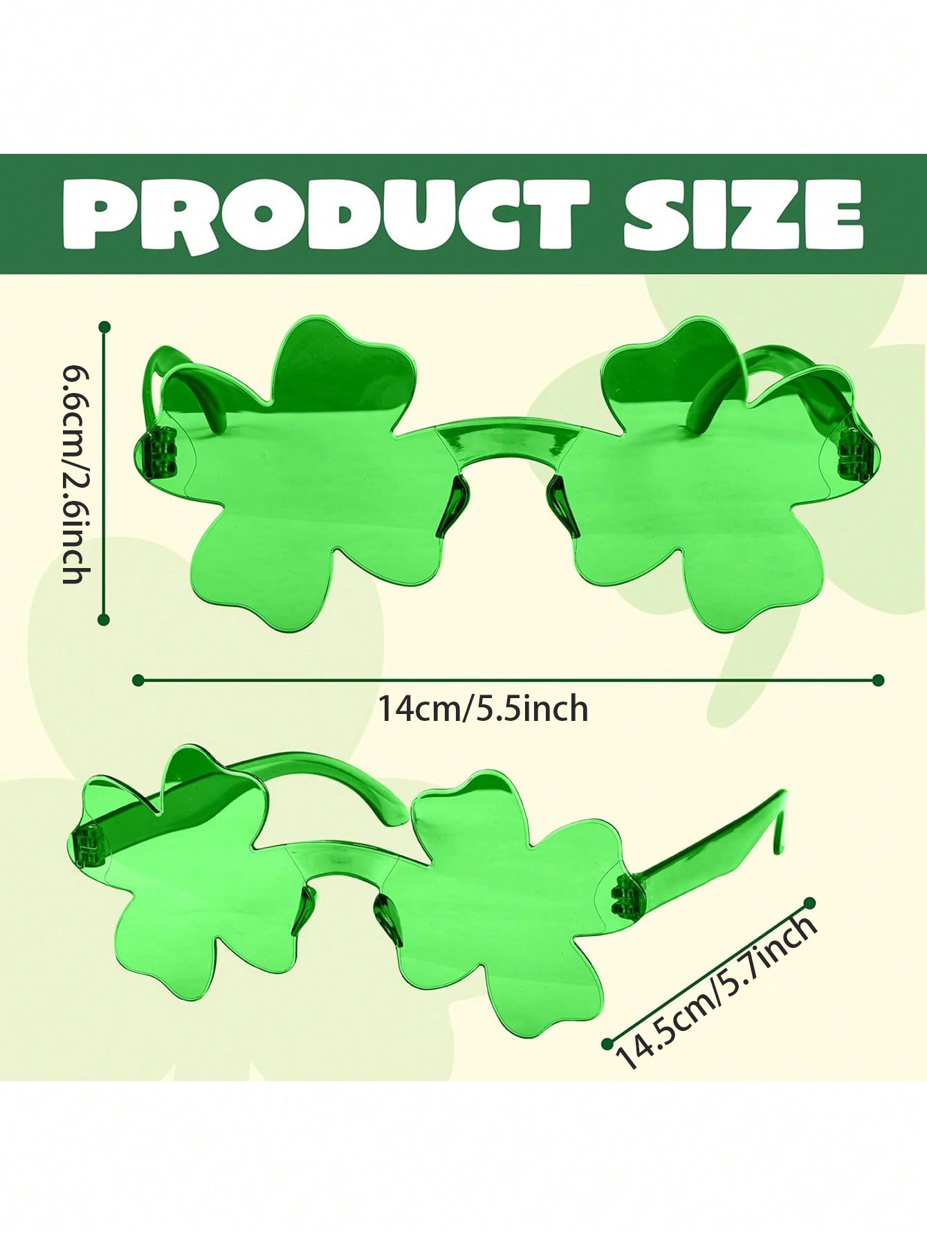 12/6/1 Pair St. Patrick's Day  - огляд і ціна Party Supplies