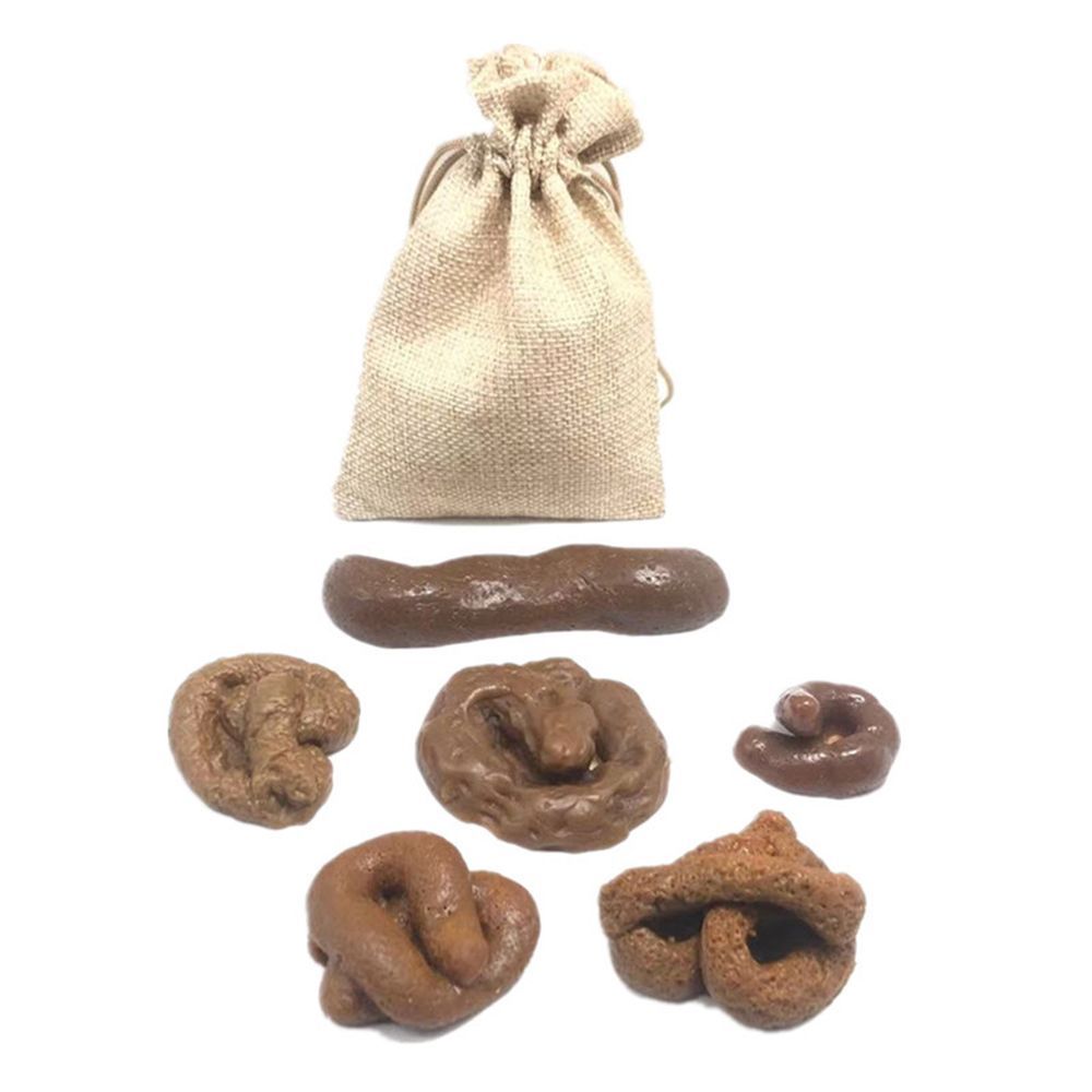 6Pcs Set April Fool's Day Fake - огляд і ціна Fake Poop Gag Gift